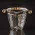 Eiskübel oder Vase aus Chrom und Glas, oval | Nr. 1240 | Alt. 10-2035 | DPH Trading