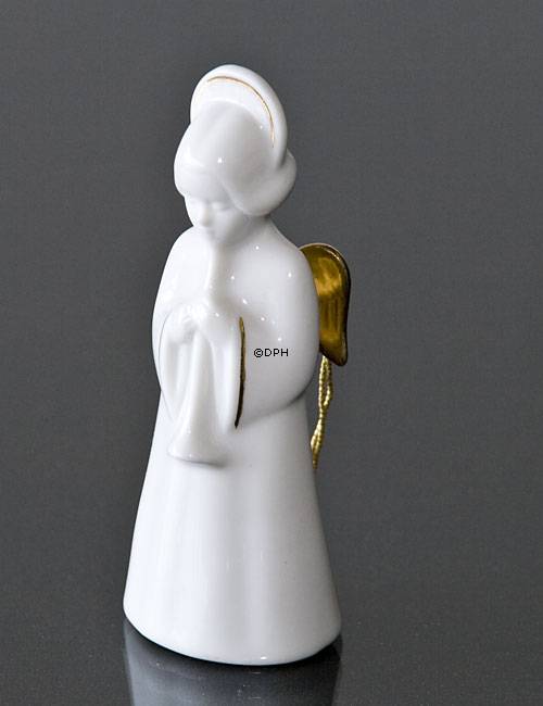 Himmlische Musik, Engel mit Horn mit Gold, Bing & Gröndahl Nr. 321