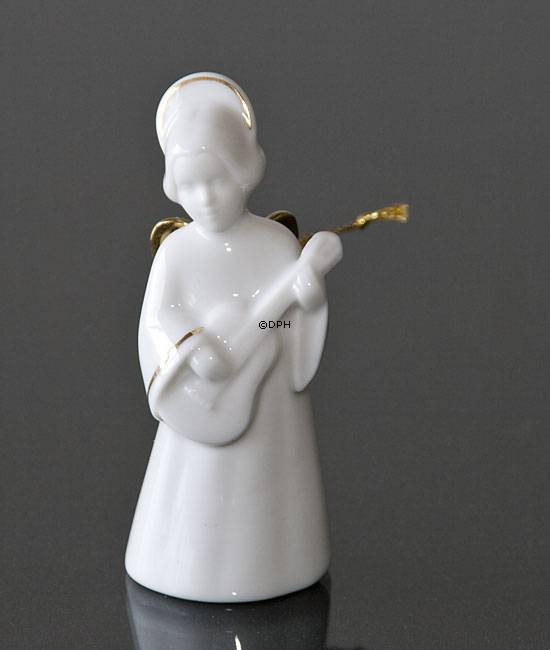 Himmlische Musik, Engel mit Gitarre mit Gold, Bing &amp; Gr&#xF6;ndahl Nr. 324