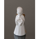 Himmlische Musik, Engel mit Waldhorn mit Gold, Bing & Gröndahl Nr. 325