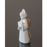 Himmlische Musik, Engel mit Waldhorn mit Gold, Bing & Gröndahl Nr. 325