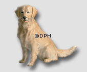 Golden Retriever, Royal Copenhagen Hundefigur Nr. 039