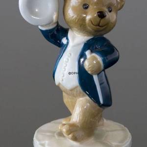 Victor 1998 jährlicher Teddybär Figur, Bing & Gröndahl | Jahr 1998 | Nr. 1244338 | DPH Trading