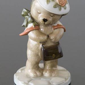 Victoria 1998 jährlicher Teddybär Figur, Bing & Gröndahl | Jahr 1998 | Nr. 1244339 | DPH Trading