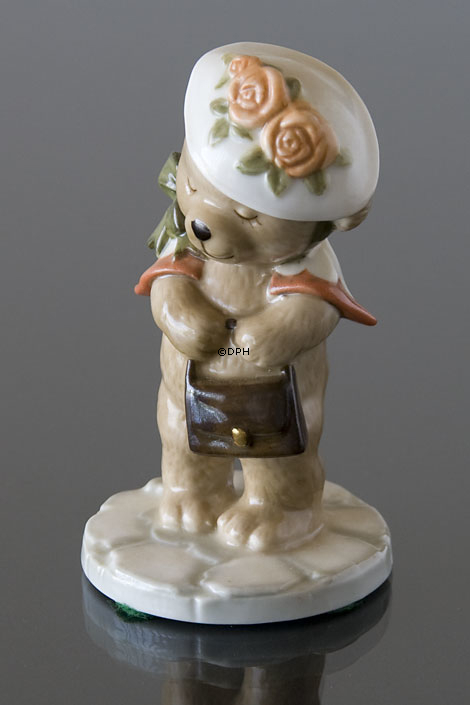 Victoria 1998 jährlicher Teddybär Figur, Bing & Gröndahl