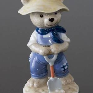Victor 1999 jährlicher Teddybär Figur, Bing & Gröndahl | Jahr 1999 | Nr. 1244340 | DPH Trading