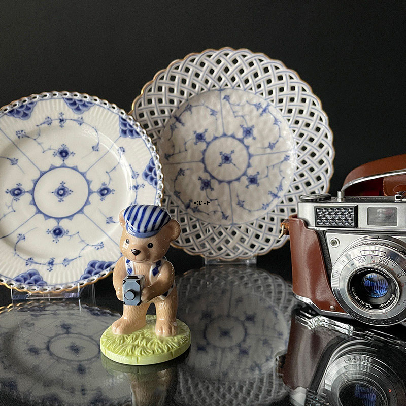 Victor 2002 jährlicher Teddybär Figur, Bing & Gröndahl