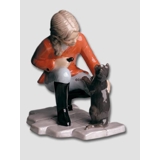Mädchen mit Katze, Royal Copenhagen Figur Nr. 761