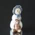 Schneemann Junge mit Teddy, Royal Copenhagen Winter Figur | Nr. 1249019 | Alt. 1249019 | DPH Trading