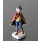 Verkleidete Kinder, Marienkäfer, Royal Copenhagen Figur Nr. 044