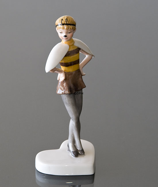 Verkleidete Kinder, Hummel, Royal Copenhagen Figur Nr. 049