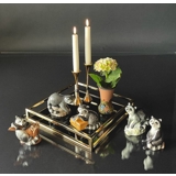 Waschbär sitzend, Royal Copenhagen Figur Nr. 053