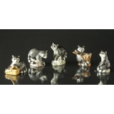 Waschbär klettert, Royal Copenhagen Figur Nr. 054