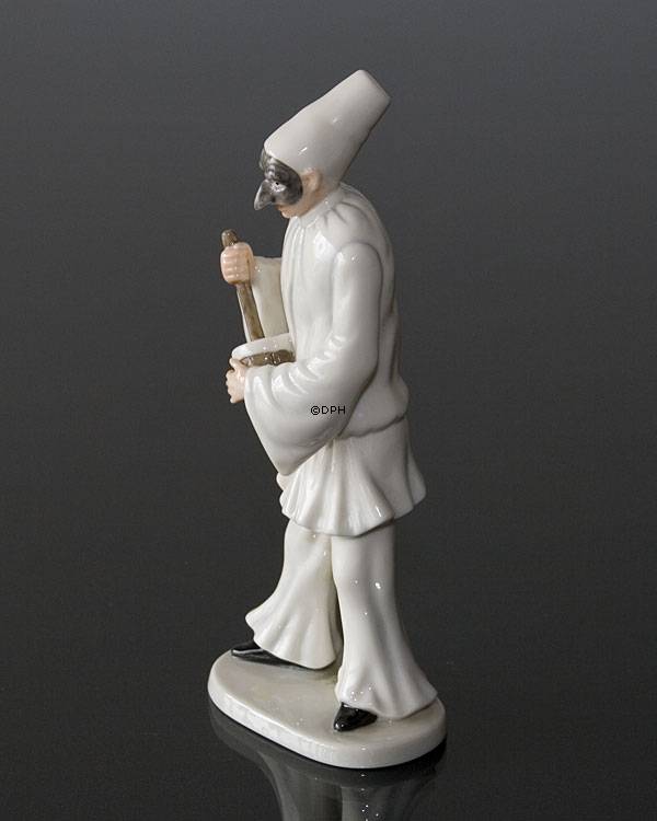 Pulcinella, Royal Copenhagen Figur Nr. 064