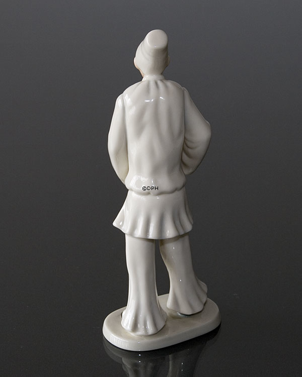 Pulcinella, Royal Copenhagen Figur Nr. 064