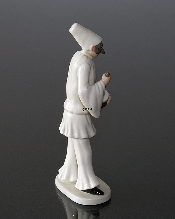 Pulcinella, Royal Copenhagen Figur Nr. 064