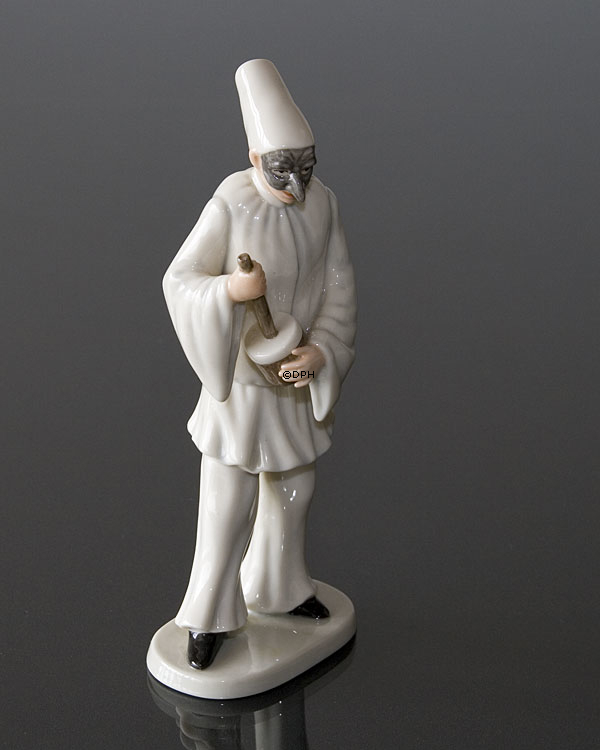 Pulcinella, Royal Copenhagen Figur Nr. 064
