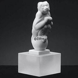 Weißer Kapuziner, Royal Copenhagen Affenfigur Nr. 073