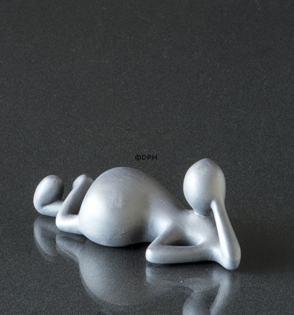 Verträumte Note, kleine Musica Figur, Royal Copenhagen Figur Nr. 112