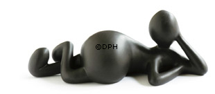 Verträumte Note, kleine Musica Figur, Royal Copenhagen Figur Nr. 112