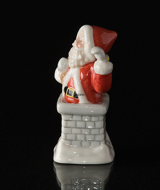 Der jährliche Weihnachtsmann 2004, Weihnachtsmann im Schornstein, Royal Copenhagen