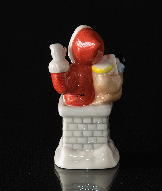 Der jährliche Weihnachtsmann 2004, Weihnachtsmann im Schornstein, Royal Copenhagen