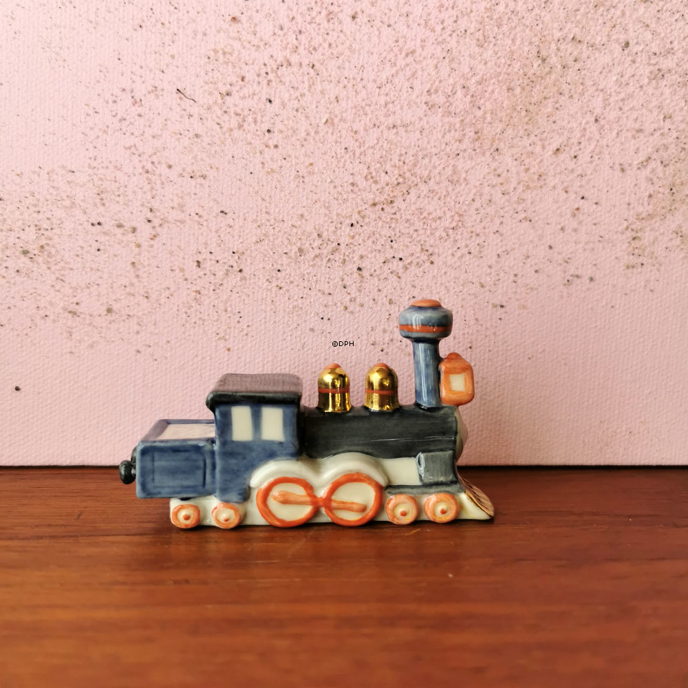 Dampflokomotive, Royal Copenhagen Spielzeug Figur Nr. 139