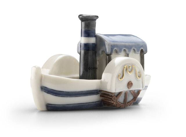Dampfschiff auf den sieben Meeren, Royal Copenhagen Spielzeugfigur Nr. 144
