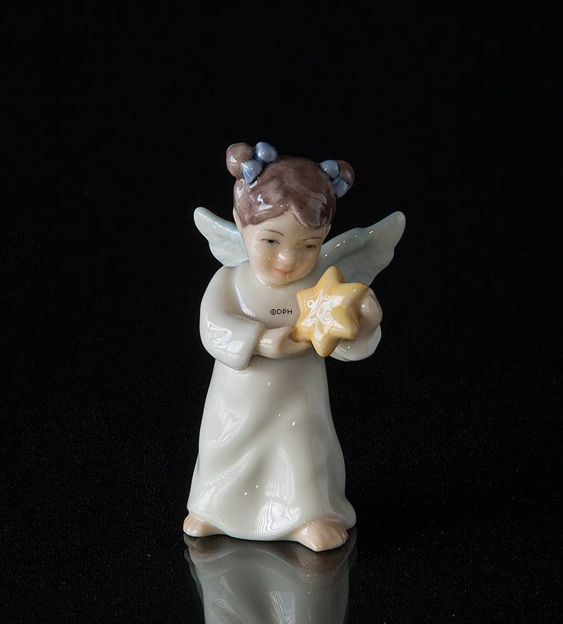 Jährliche Engel 2005, Mädchen mit Stern, Bing & Gröndahl