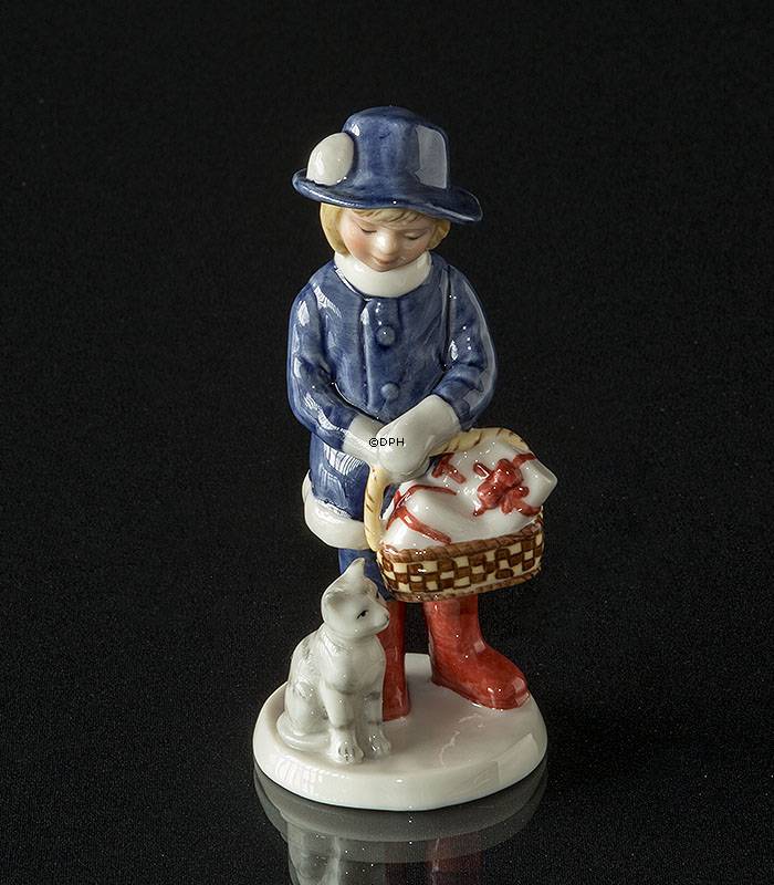 Jahresfigur 2005, Anna mit Geschenken, Royal Copenhagen