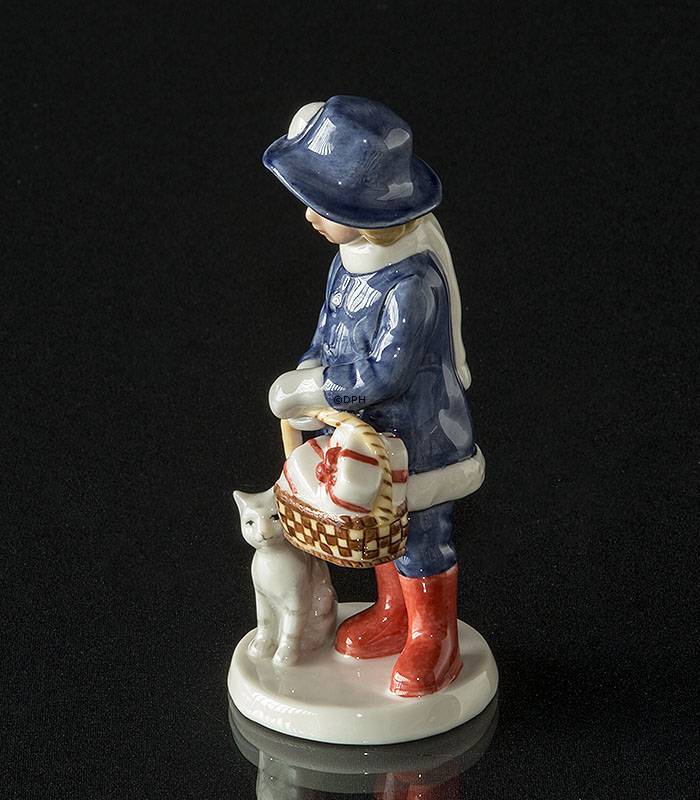 Jahresfigur 2005, Anna mit Geschenken, Royal Copenhagen