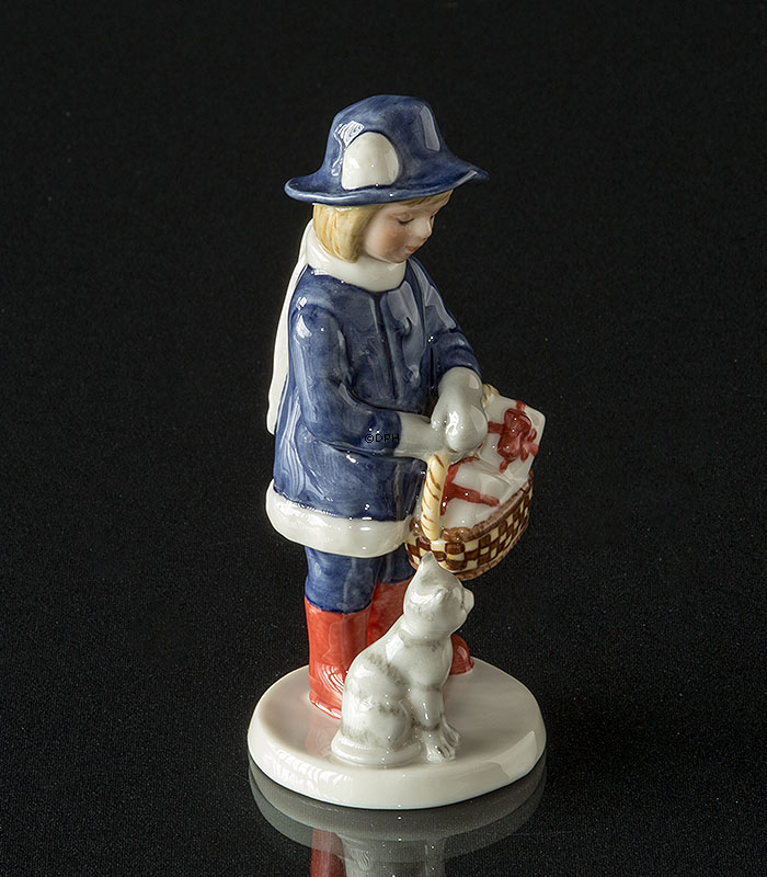 Jahresfigur 2005, Anna mit Geschenken, Royal Copenhagen