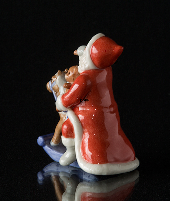 Der jährliche Weihnachtsmann 2005, Der Weihnachtsmann auf dem Schaukelpferd, Royal Copenhagen