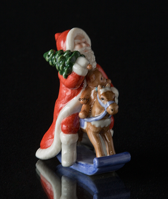 Der jährliche Weihnachtsmann 2005, Der Weihnachtsmann auf dem Schaukelpferd, Royal Copenhagen