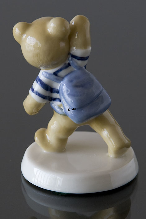 Theo 2005 Teddybär Figur, Royal Copenhagen