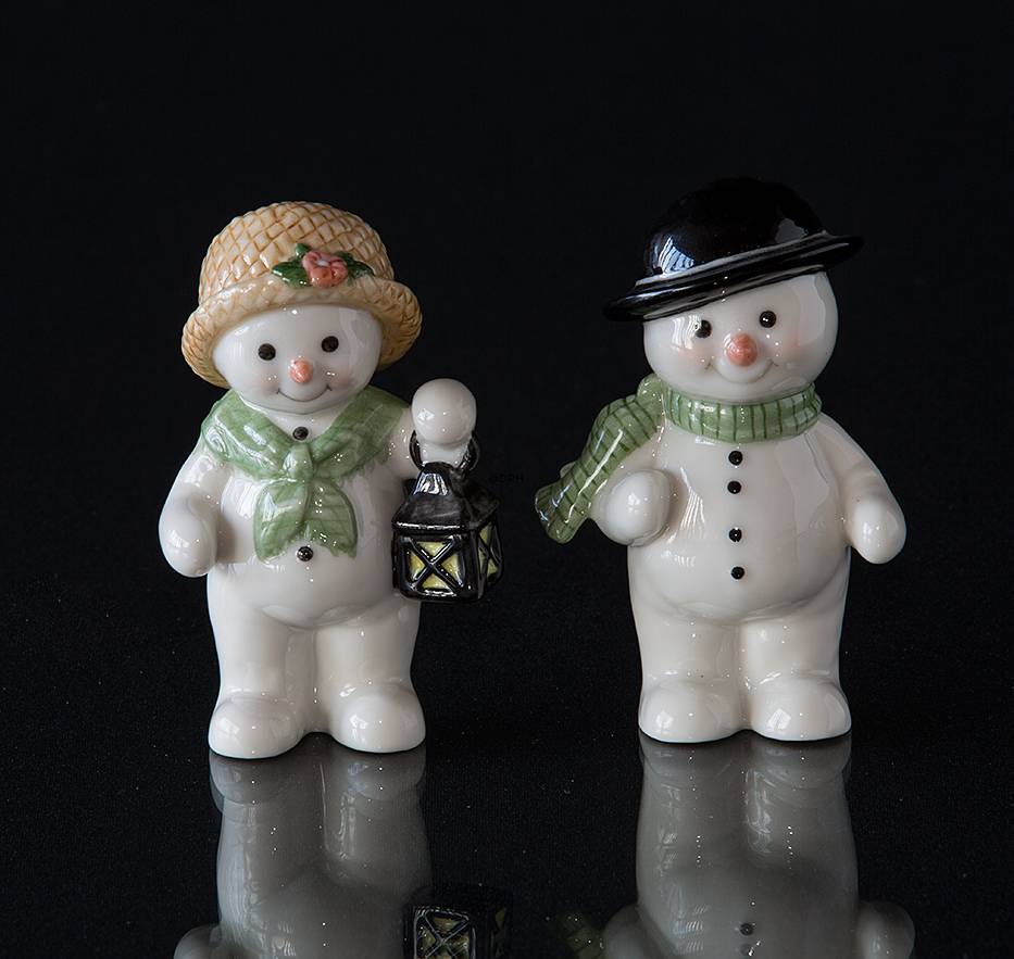 Winterserie 2005 Schneemann, Vater, Royal Copenhagen