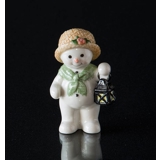 Winterserie 2005 Schneemann, Mutter, Royal Copenhagen
