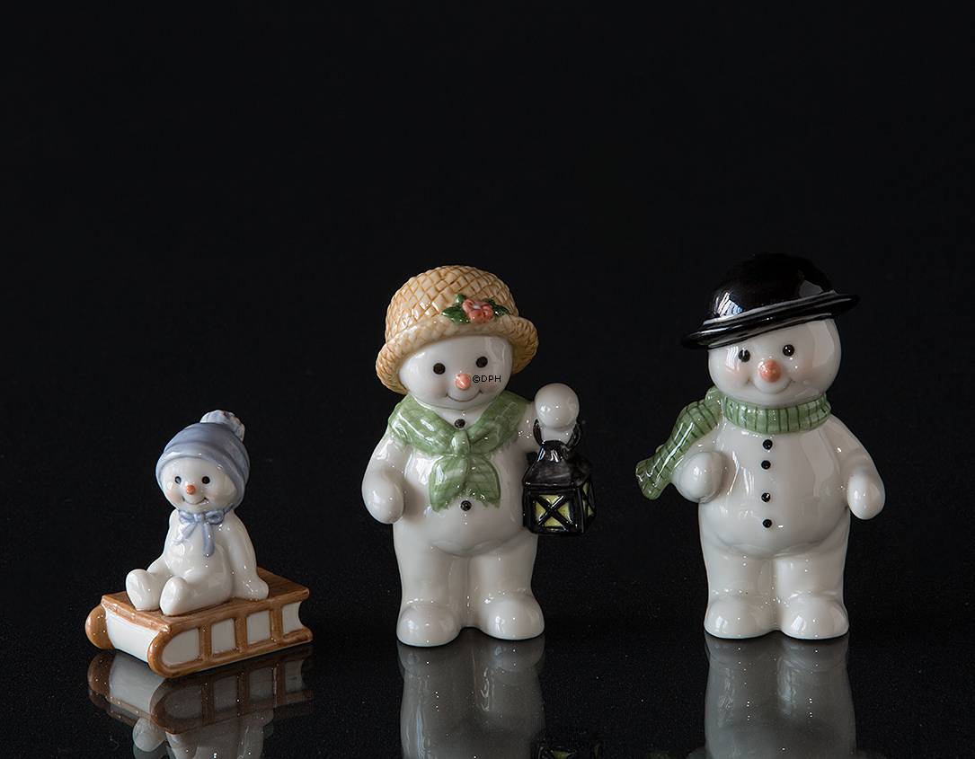 Winterserie 2005 Schneemann, Baby Arthur, Royal Copenhagen