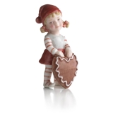 Wichtel mit Honigkuchen, Royal Copenhagen Weihnachtsfigur Nr. 177