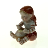 Wichtel mit Reispudding, Royal Copenhagen Weihnachtsfigur Nr. 178