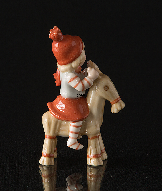 Royal Copenhagen Wichtelfigur mit Ziegenbock Nr. 180, Sven Vestergaard