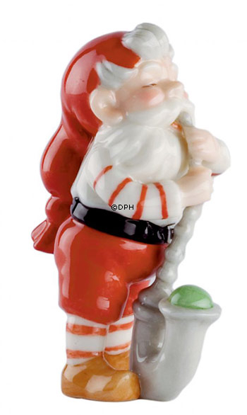 Wichtel mit Pfeife, Royal Copenhagen Weihnachtsfigur Nr. 182