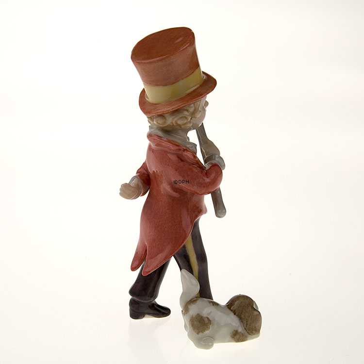 Der kleine Sprechstallmeister, Royal Copenhagen Figur aus der Mini Zirkus Kollektion