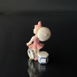 Seiltänzer mit Fahrrad, Royal Copenhagen Figur aus der Mini Zirkus Kollektion