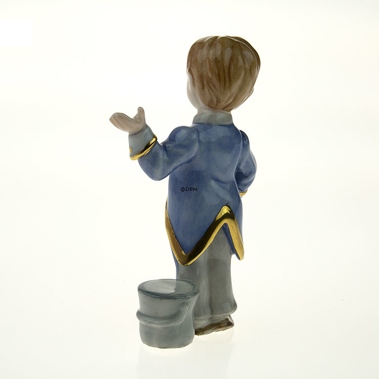 Der kleine Tierlehrer, Royal Copenhagen Figur aus der Mini Zirkus Kollektion