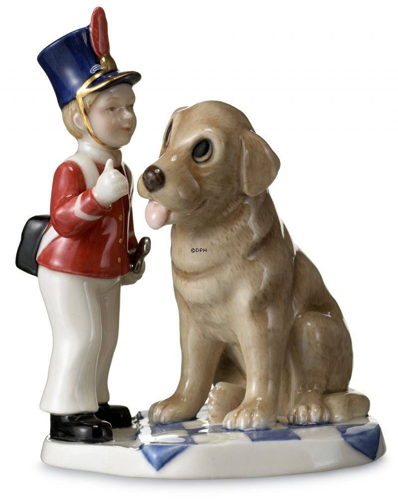 Das Feuerzeug Hans Christian Andersen Figur, Royal Copenhagen Nr. 224