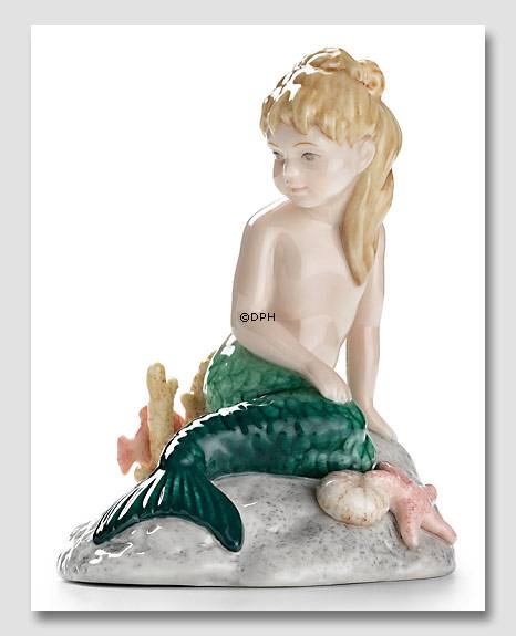 Die kleine Meerjungfrau Hans Christian Andersen Figur, Royal Copenhagen Nr. 225