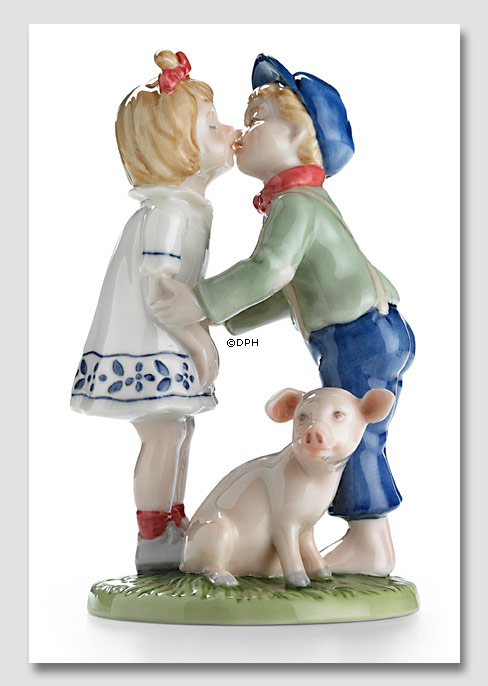 Der Schweinhirt Hans Christian Andersen Figur, Royal Copenhagen Nr. 227