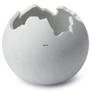 White Globe Schüssel, mittelgroß, Royal Copenhagen | Nr. 1249231 | DPH Trading