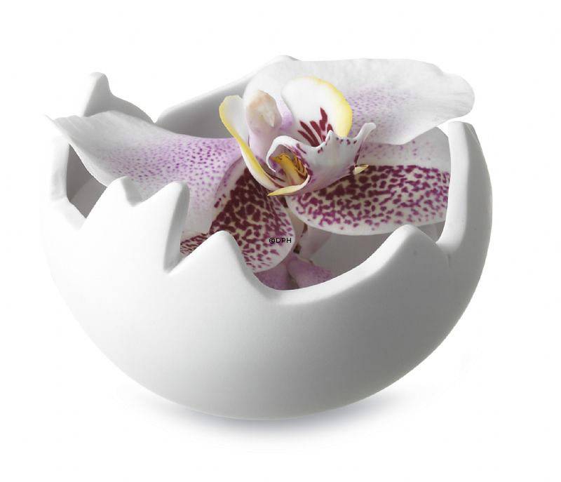 White Globe Schüssel, klein, Royal Copenhagen Nr. 240